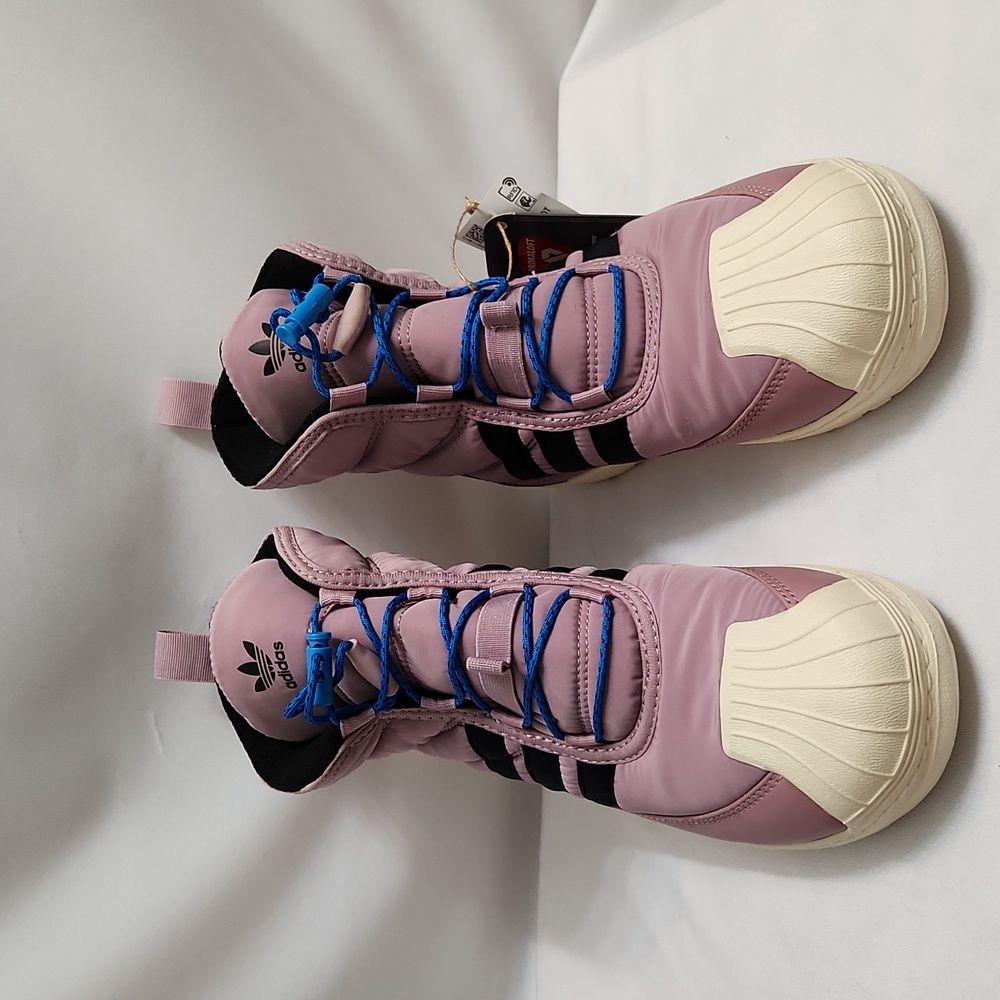 Adidas Original Superstar 360 Purple Blue Insulated Winter Boots (Size 3)